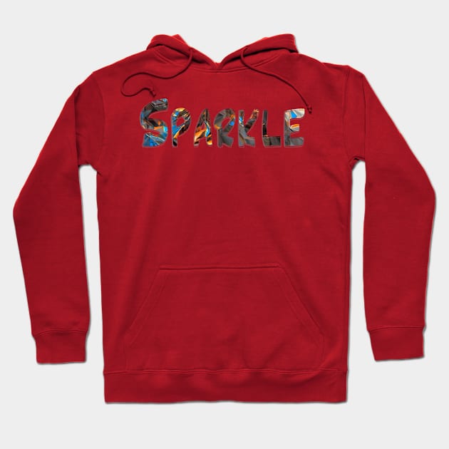 Sparkle Hoodie by afternoontees